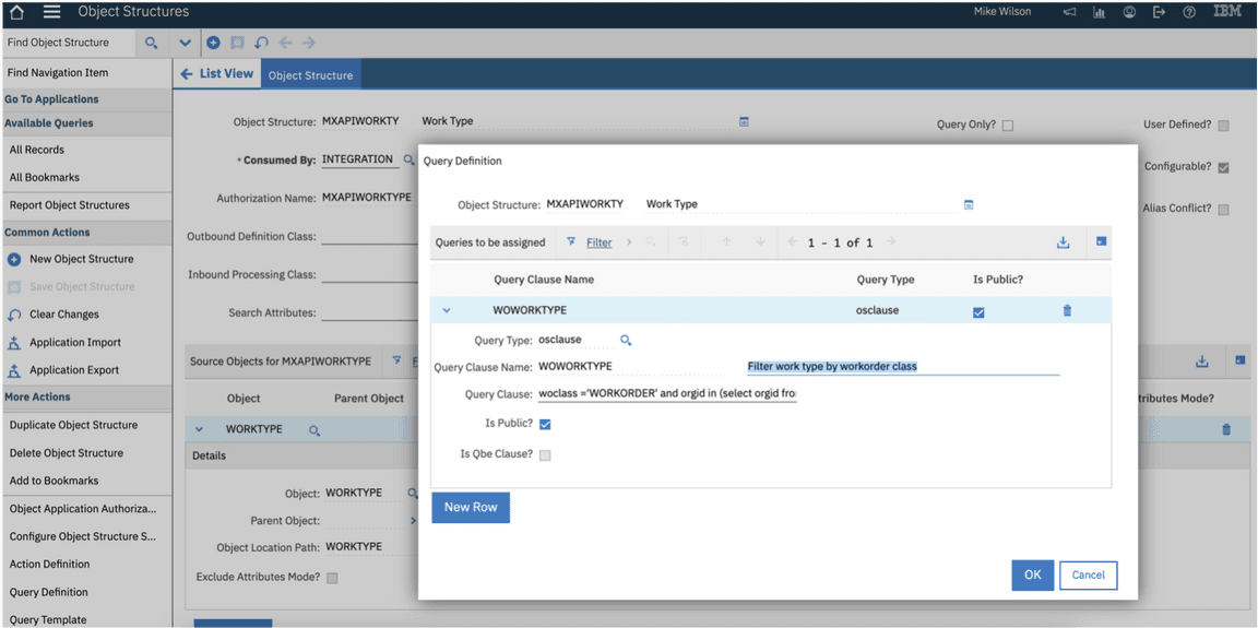Query definition Query definition